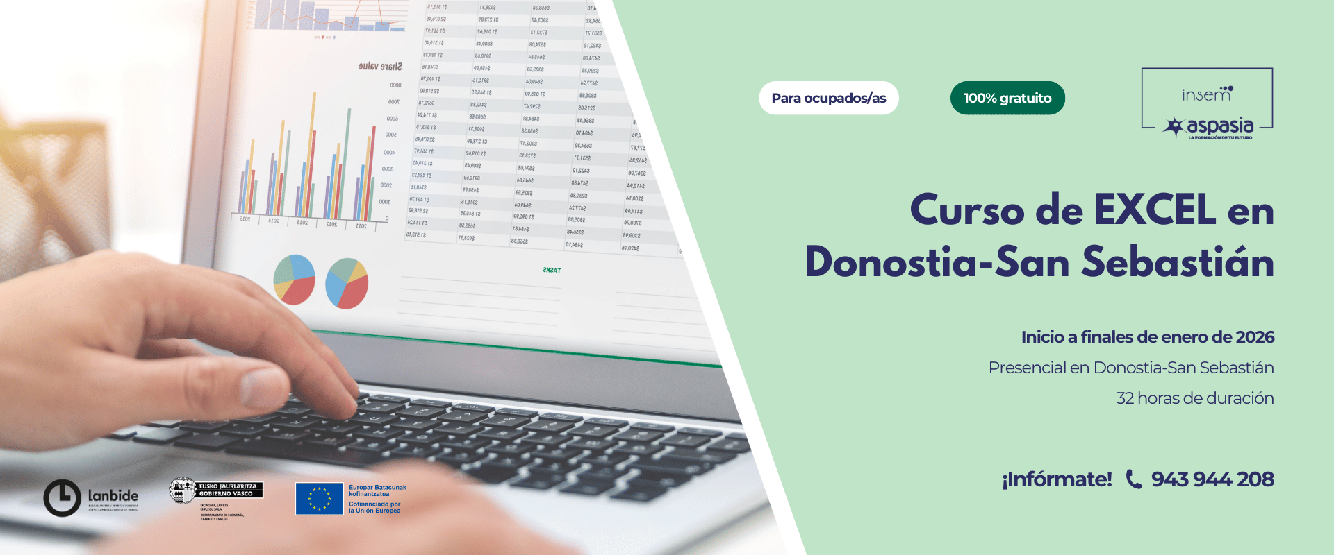 EXCEL (Donostia-San Sebastián) - Ocupados/as EXCEL (Donostia-San Sebastián) - Ocupados/as