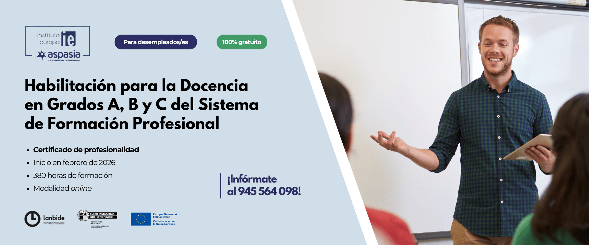 HABILITACIÓN PARA LA DOCENCIA EN GRADOS A,B Y C DEL SISTEMA DE FORMACIÓN PROFESIONAL HABILITACIÓN PARA LA DOCENCIA EN GRADOS A,B Y C DEL SISTEMA DE FORMACIÓN PROFESIONAL