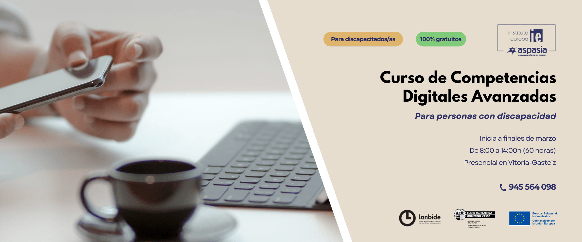 COMPETENCIAS DIGITALES AVANZADAS - Exclusivamente para personas con DISCAPACIDAD COMPETENCIAS DIGITALES AVANZADAS - Exclusivamente para personas con DISCAPACIDAD