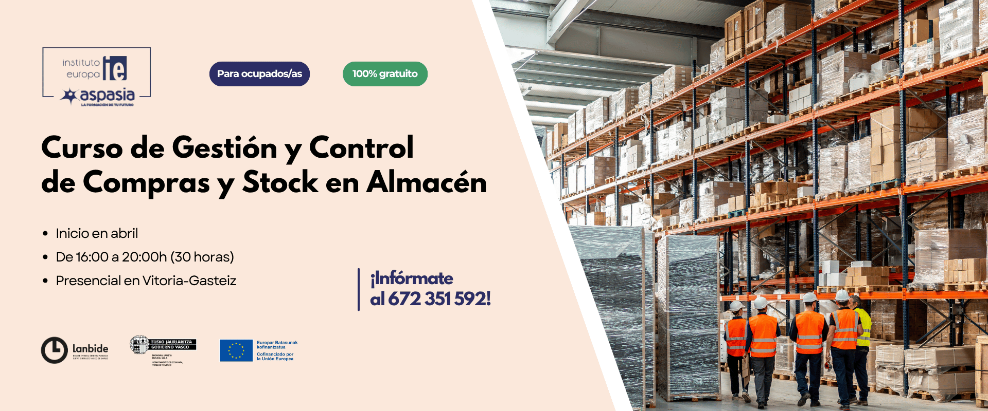 GESTIÓN Y CONTROL DE COMPRAS Y STOCK EN ALMACÉN GESTIÓN Y CONTROL DE COMPRAS Y STOCK EN ALMACÉN