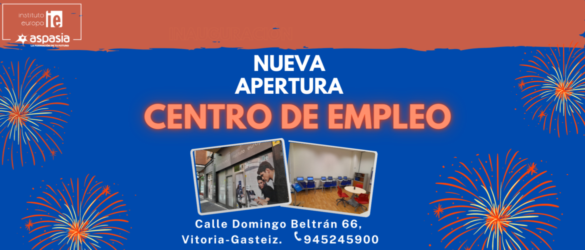 Nueva apertura Centro Empleo Lanbide Instituto Europa