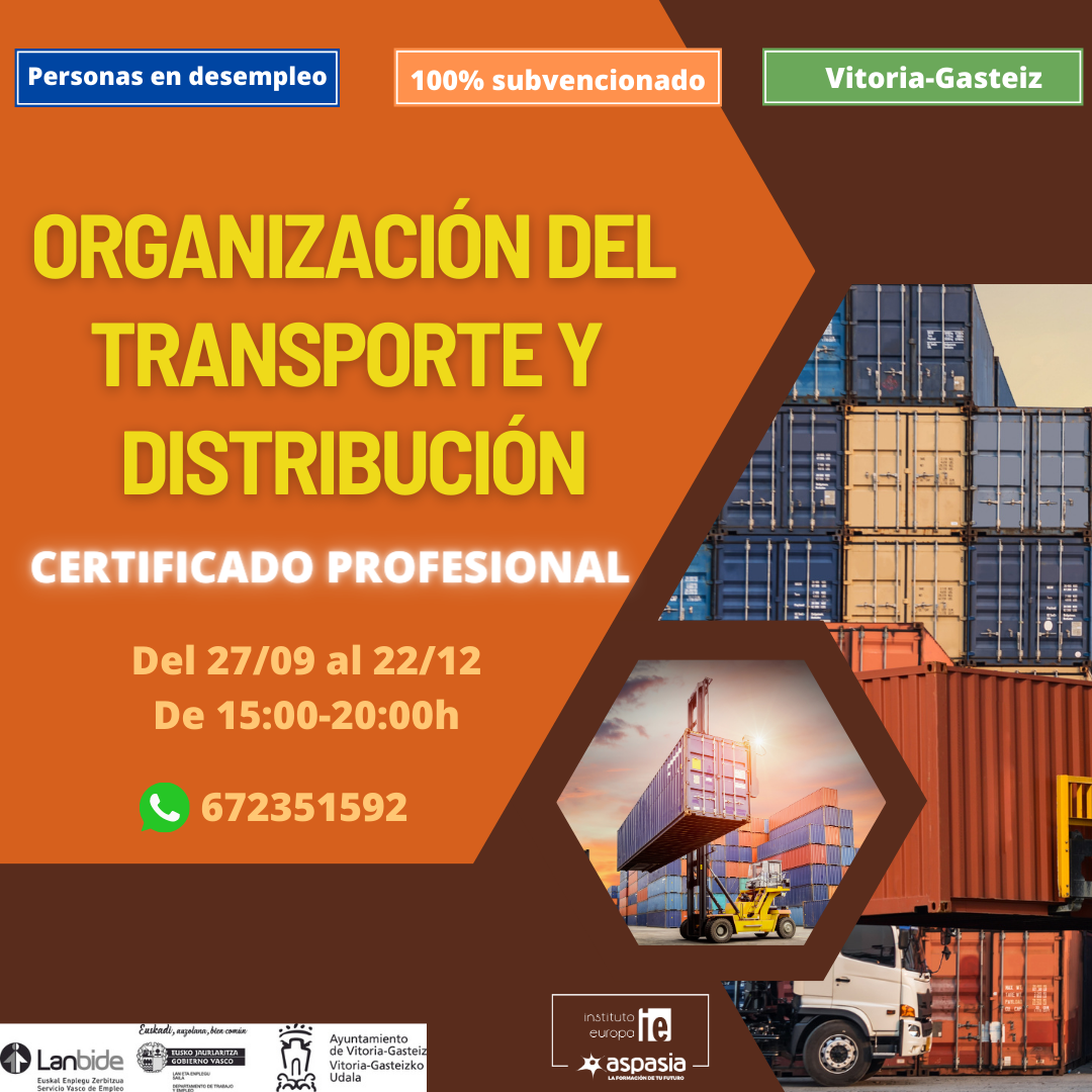 ORGANIZACIÓN DEL TRANSPORTE Y LA DISTRIBUCIÓN