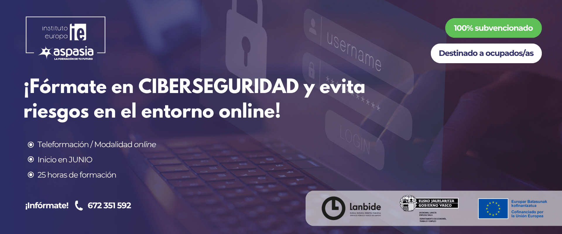 CIBERSEGURIDAD - Ocupados/as
