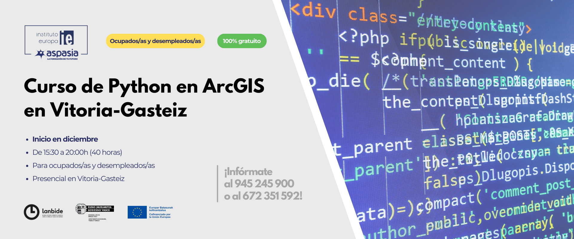 PYTHON EN ARCGIS (Vitoria-Gasteiz)