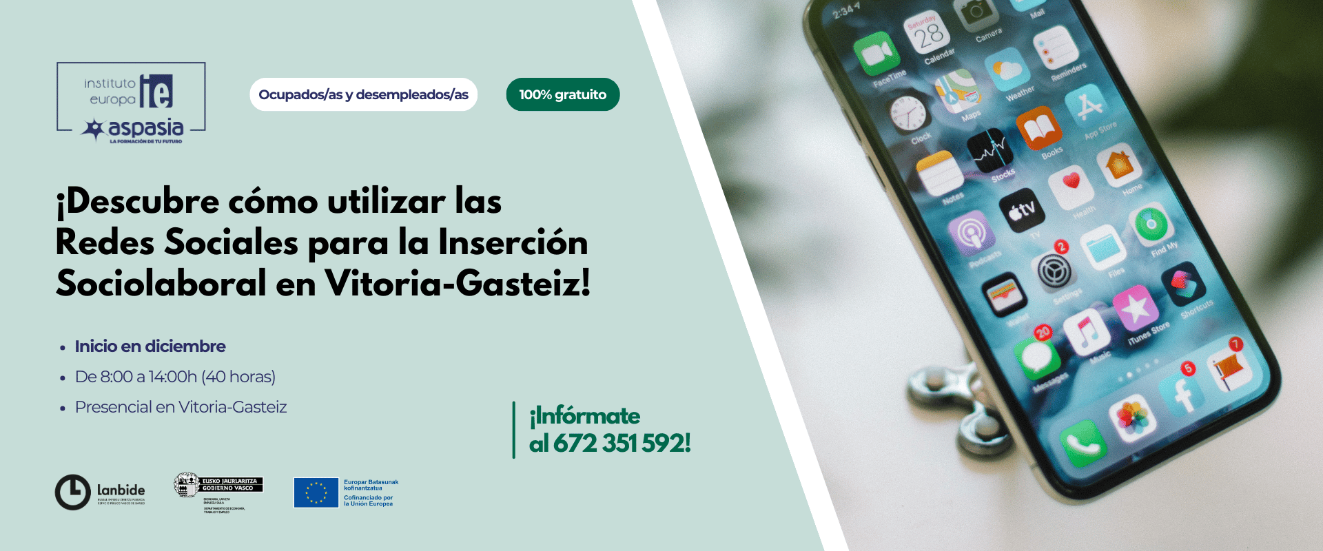 EL USO DE LAS REDES SOCIALES PARA LA INSERCIÓN SOCIOLABORAL (Vitoria-Gasteiz)