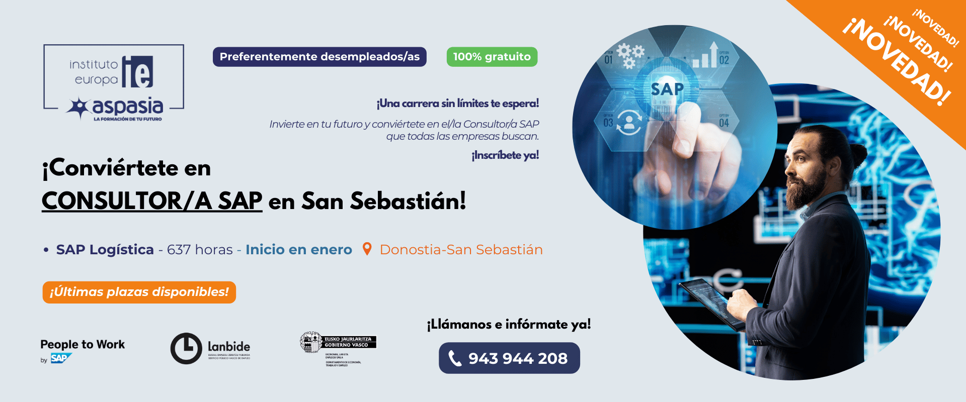 CONSULTOR SAP S/4 HANA - Gestión de materiales - compras (Donostia-San Sebastián)