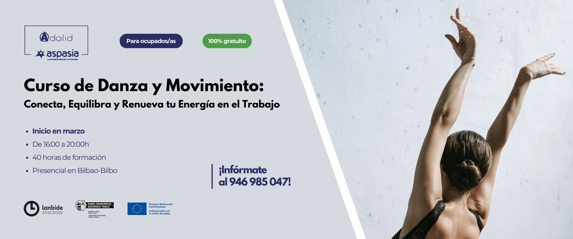 DANZA Y MOVIMIENTO: CONECTA, EQUILIBRA Y RENUEVA TU ENERGÍA EN EL TRABAJO