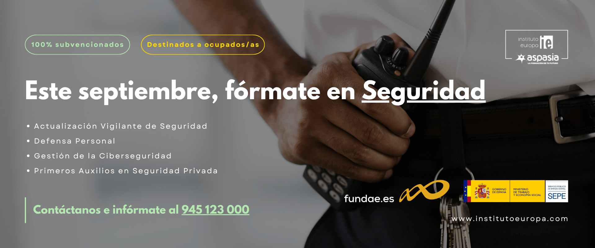 CURSOS SEGURIDAD SEPTIEMBRE