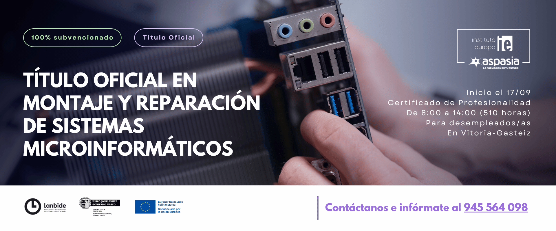 MONTAJE Y REPARACIÓN DE SISTEMAS MICROINFORMÁTICOS